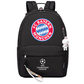 Bayern Munich Football Club Backpack Shoolbag Notebook Bag Gifts for Kids Students